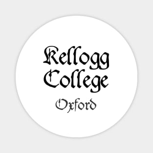 Oxford Kellogg College Medieval University Magnet